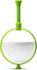 Spina | Easy-To-Use Salad Spinner | Non-Scratch, Nylon Spinning Colander | Lettuce Spinner | Colander with Collapsible Handle |  Green